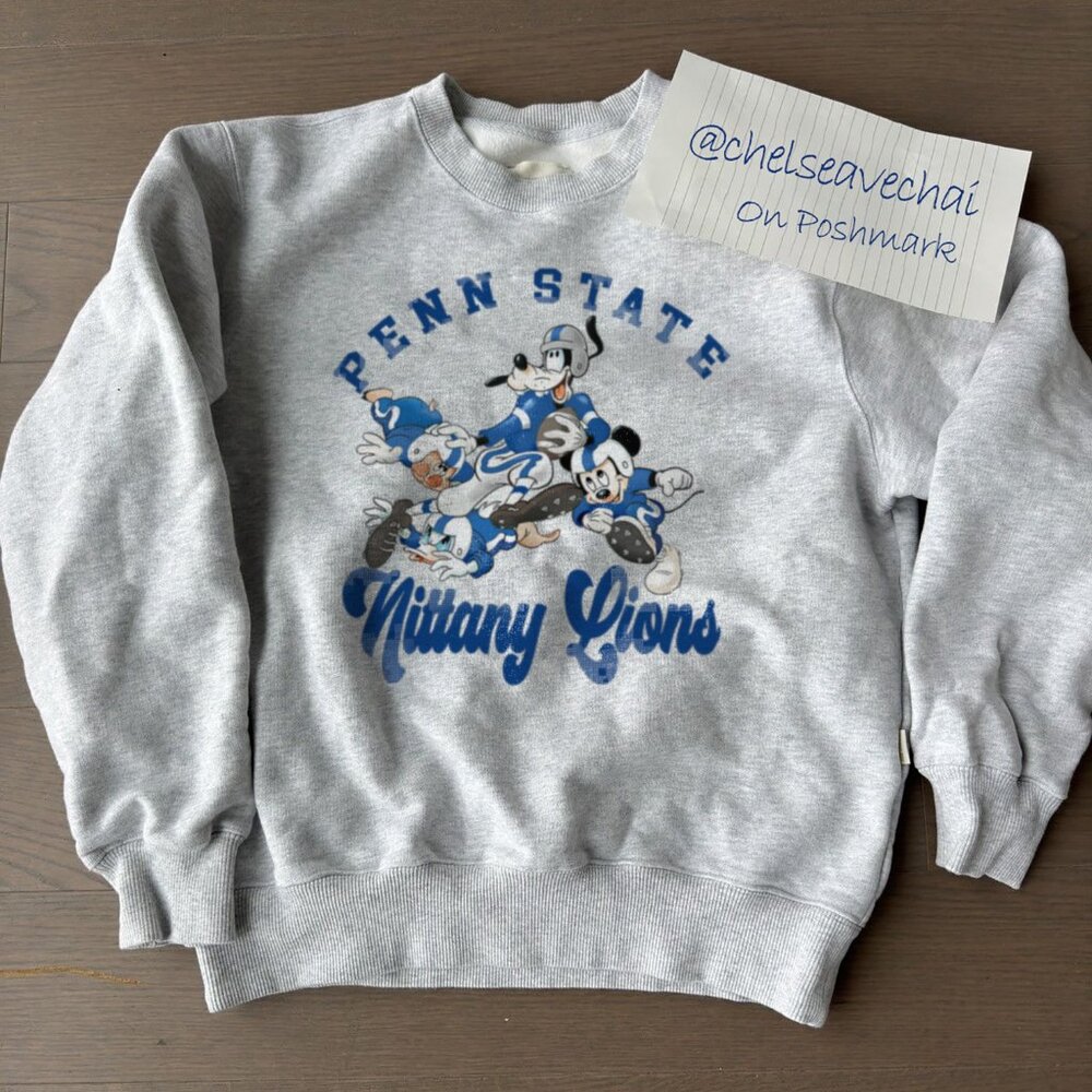Vintage Penn State University Sweatshirt Penn State Nittany Lions Football Shirt